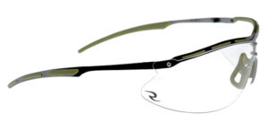 Radians Bravo Glasses Clear Lens Black Frame