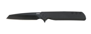 CRKT LCK+ Tanto Blackout Assisted Folding Knife 3.24"