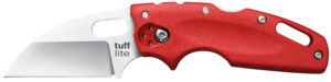 Cold Steel Tuff Lite 2.50" Folding Knife - Red Handle