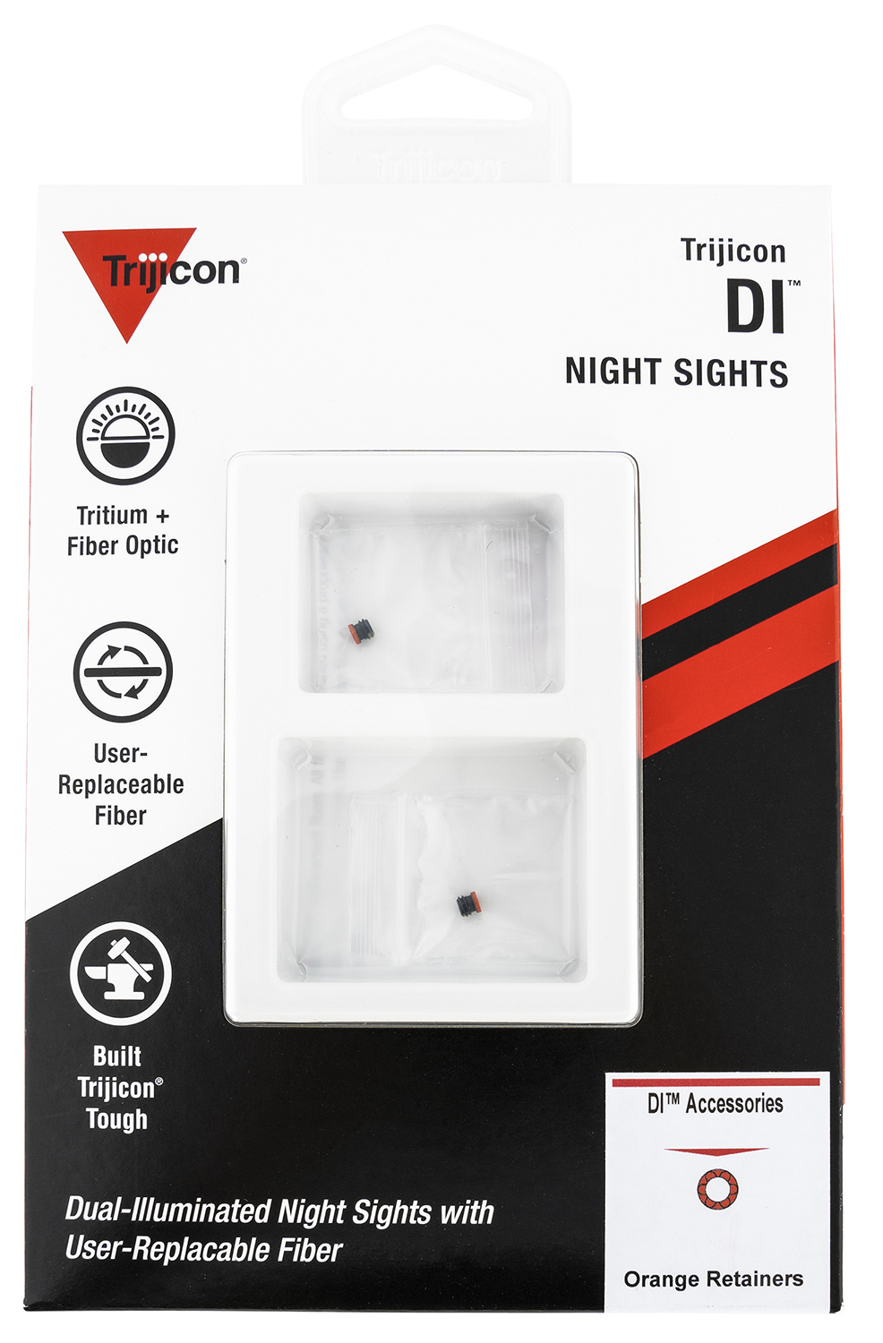 Trijicon DI Night Sight Retainer Replacement Pack - Orange