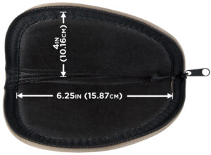 Allen 726 Earth Tone Pistol Case 6"