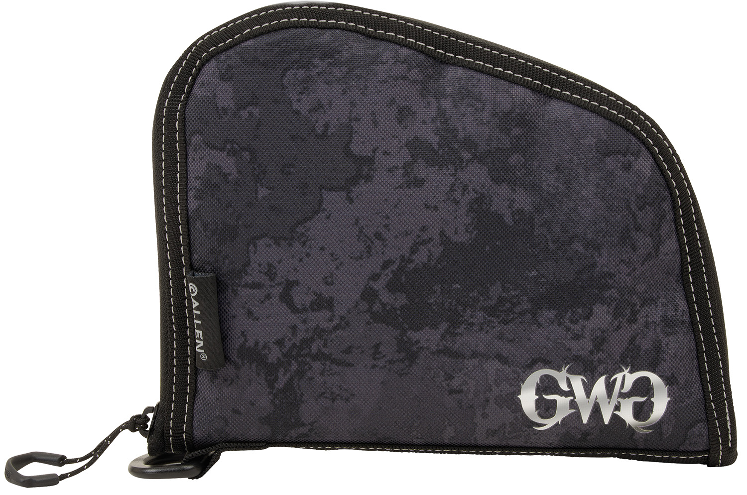 Girls With Guns 8" Midnight Handgun Case - Black Camo
