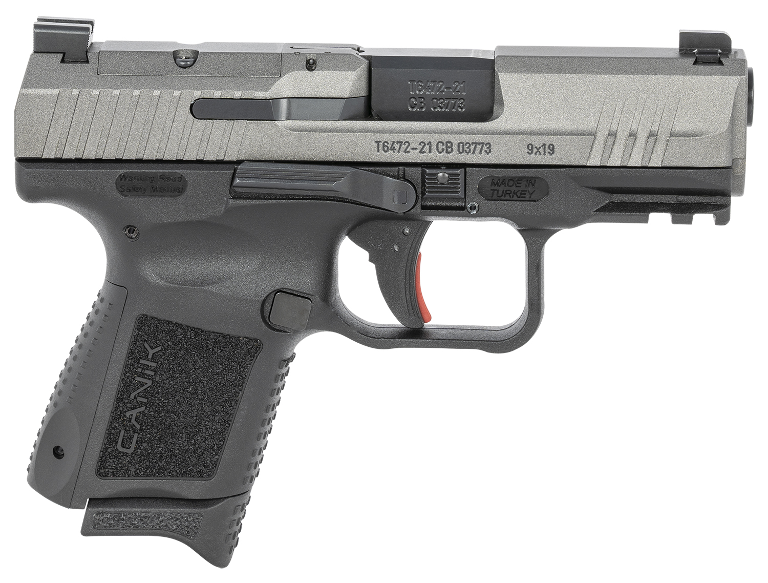 Canik TP9 Elite SC 9mm Striker-Fired Pistol - Tungsten