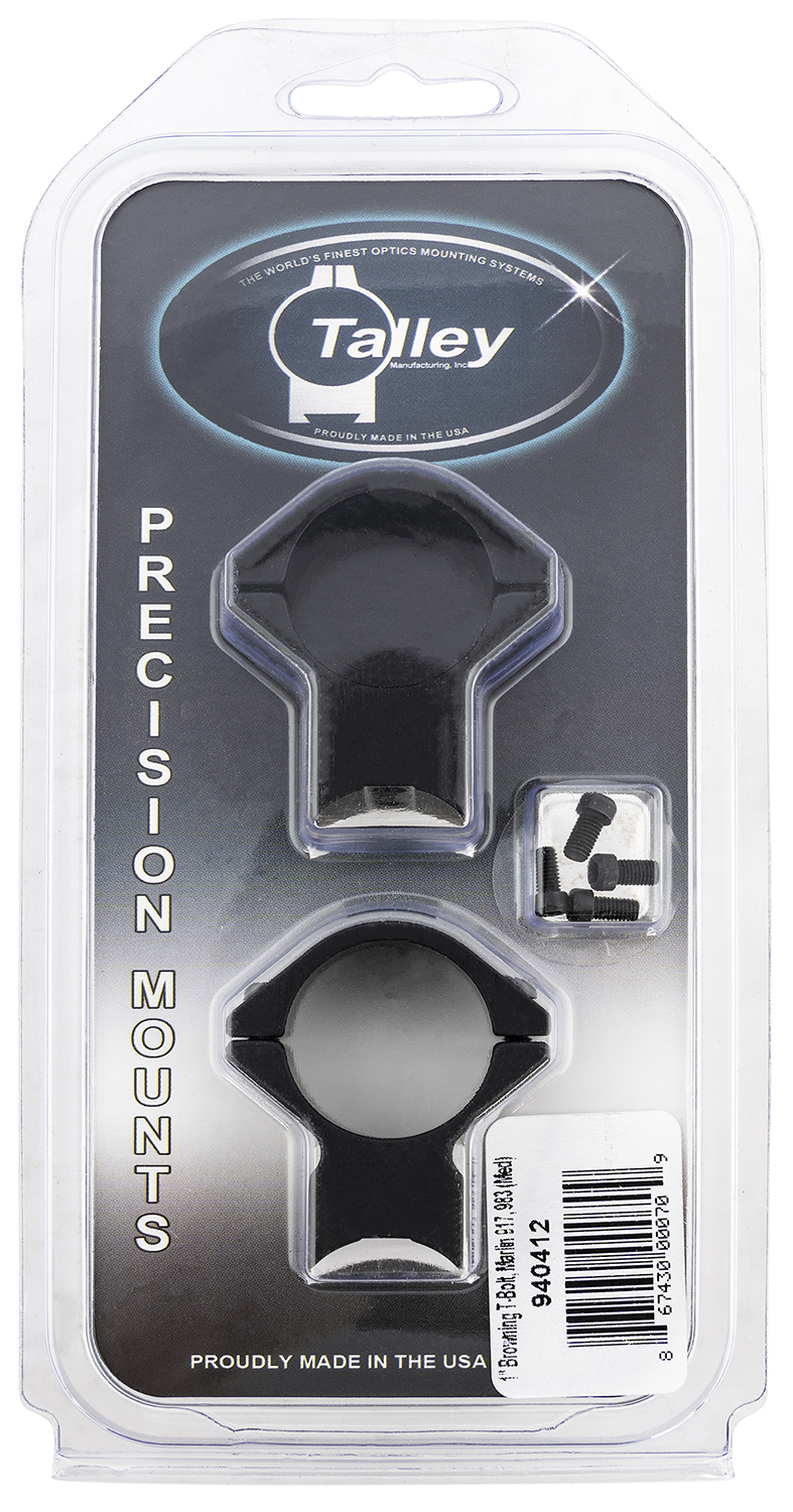 Talley 940412 Scope Mount Ring Combo for Browning T-Bolt