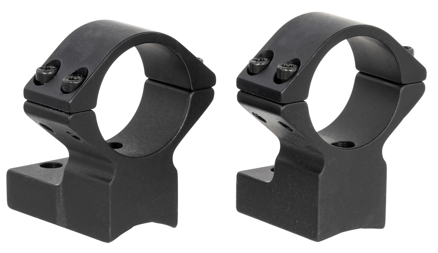 Talley 95X702 Scope Mount/Ring Combo Black Aluminum 1" Tube Winchester Model 70 High Rings 0 MOA