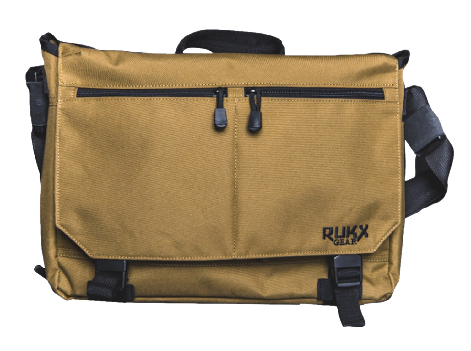 Rukx Gear Discrete Carry Business Bag - Tan Shoulder
