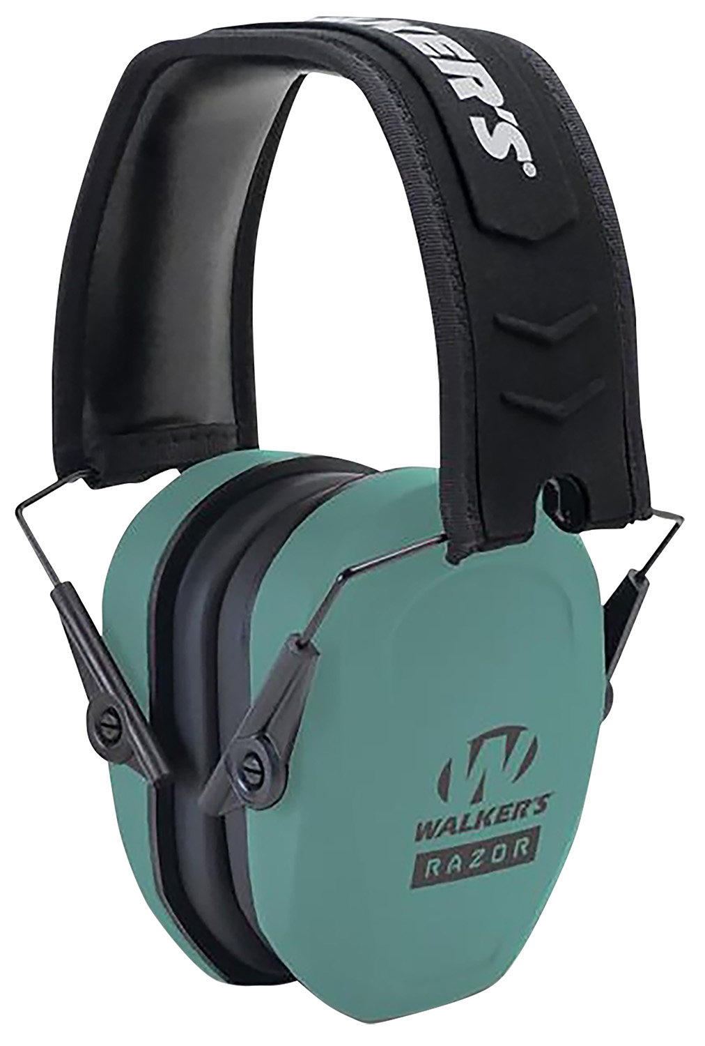 Walker's Razor Slim Passive Muff 27 dB Teal/Black