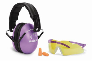 Walker's Youth/Women Folding Muff Combo - Purple/Black