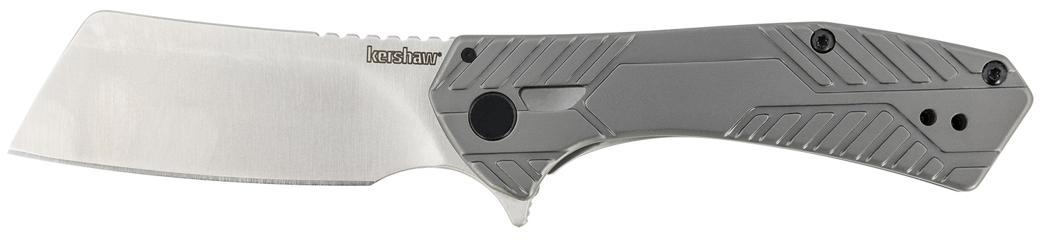 Kershaw Static 3445 Folding Cleaver Knife 2.90" Satin Blade