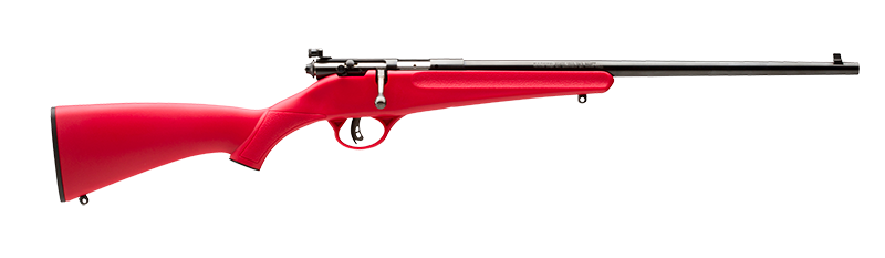 Savage Arms Rascal .22 LR Youth Bolt Action Rifle - Red
