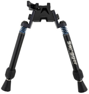 Swagger SFR10 Flex to Rigid QD Bipod with Picatinny Rail