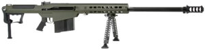 Barrett 14555 M107A1  50 BMG 10+1 29" Chrome-Lined Fluted Barrel, OD Green Cerakote Aluminum Receiver, OD Green Fixed Stock w/Thermal-Guard Cheek Piece & Sorbothane Recoil Pad, Optics Ready