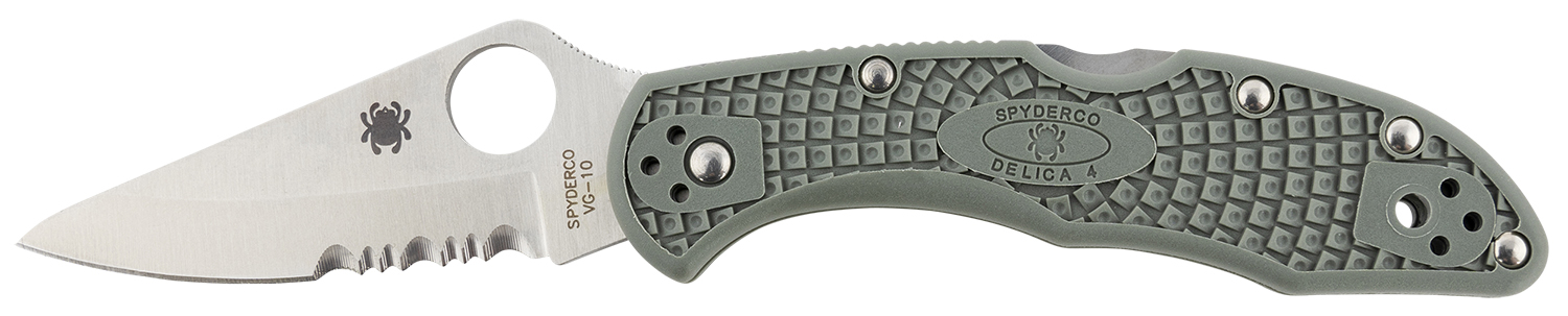 Spyderco Delica 4 Foliage Green Folding Knife