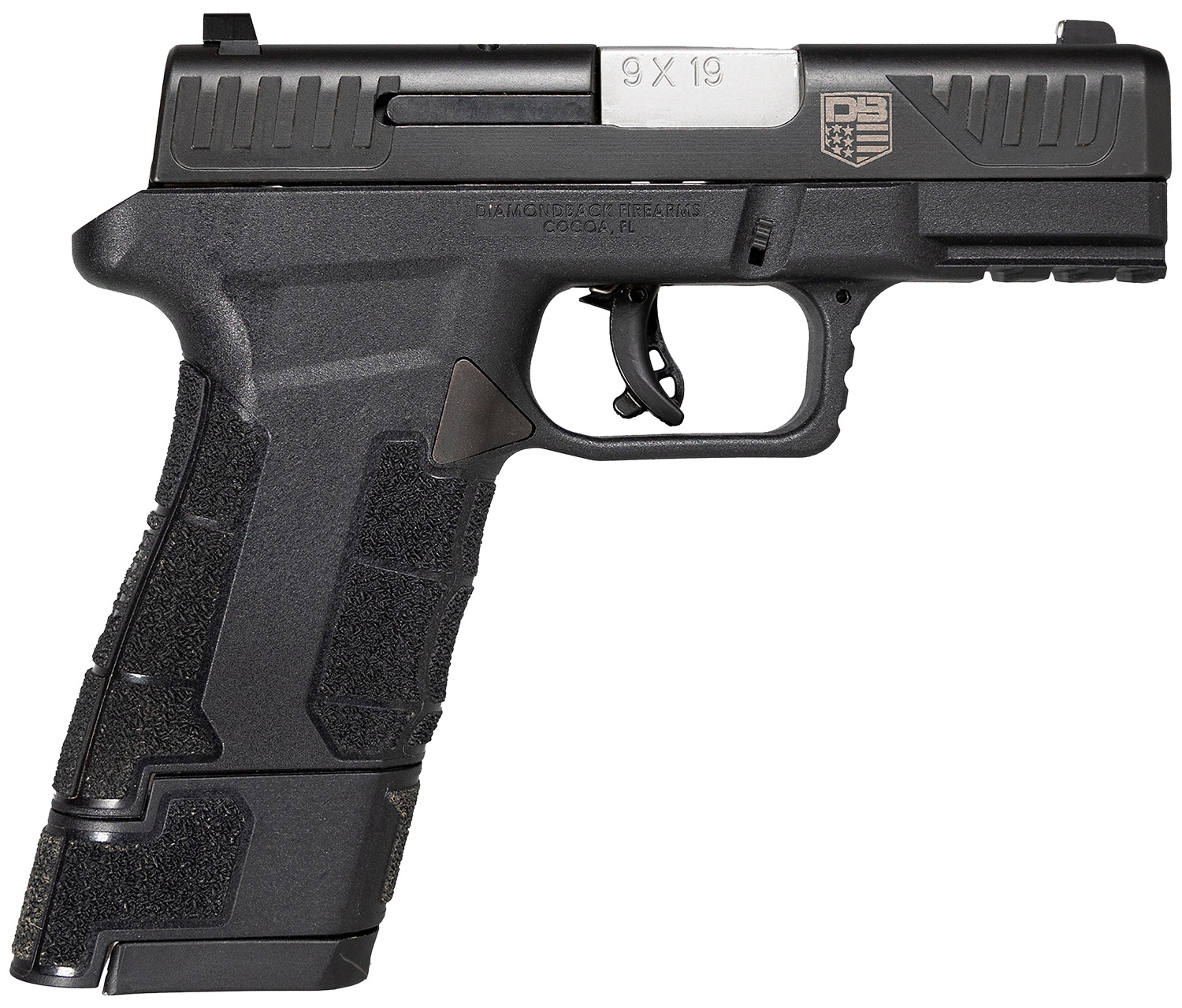 Diamondback AM2 9mm Subcompact Pistol - 17+1 Capacity
