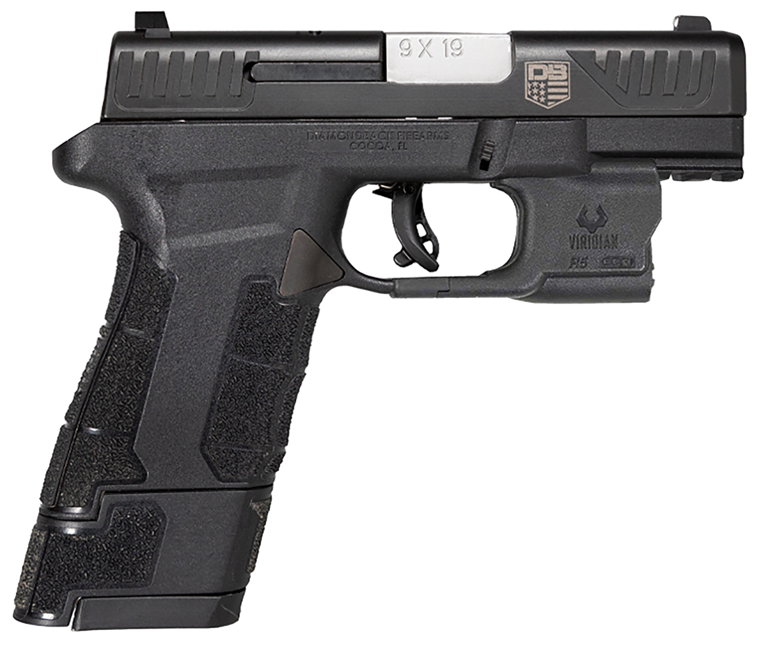 Diamondback DBAM29 Sub-Compact 9mm Pistol with Laser