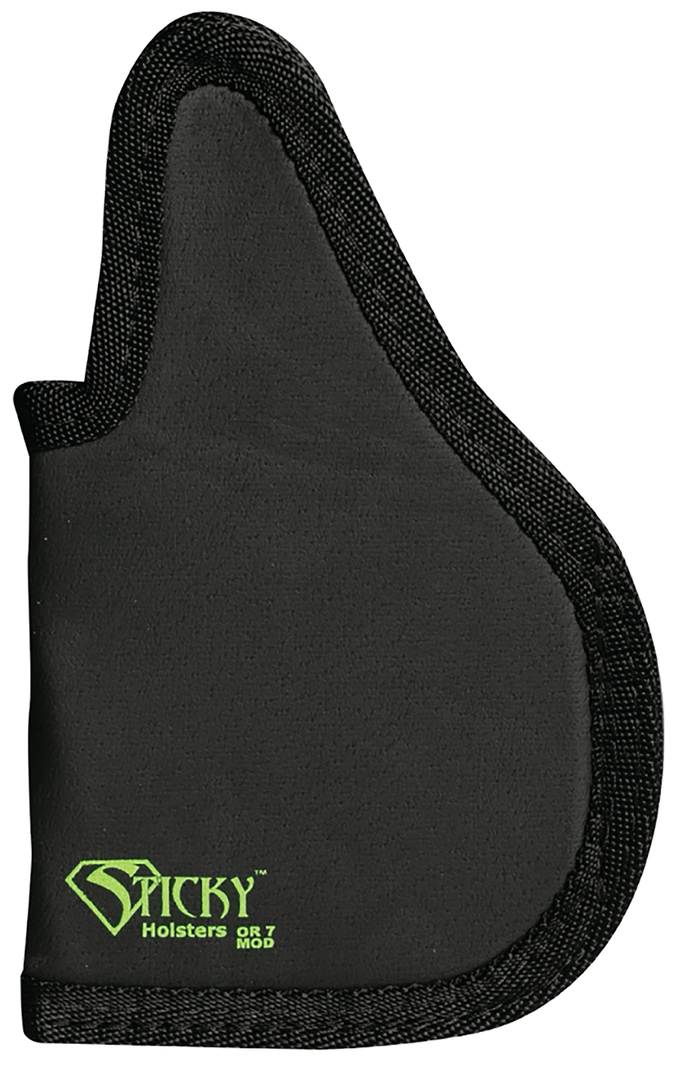 Sticky Holsters OR7MOD OR-7 Modified Black Cordura/Foam Fits Sig P229/HK USP 9/40/S&W M&P 2.0 Compact/FN FNX/FN FNS/Canik TP9 Elite/S&W M&P Full Size & Compact/P320 X/Carry/Comp Ambidextrous Hand