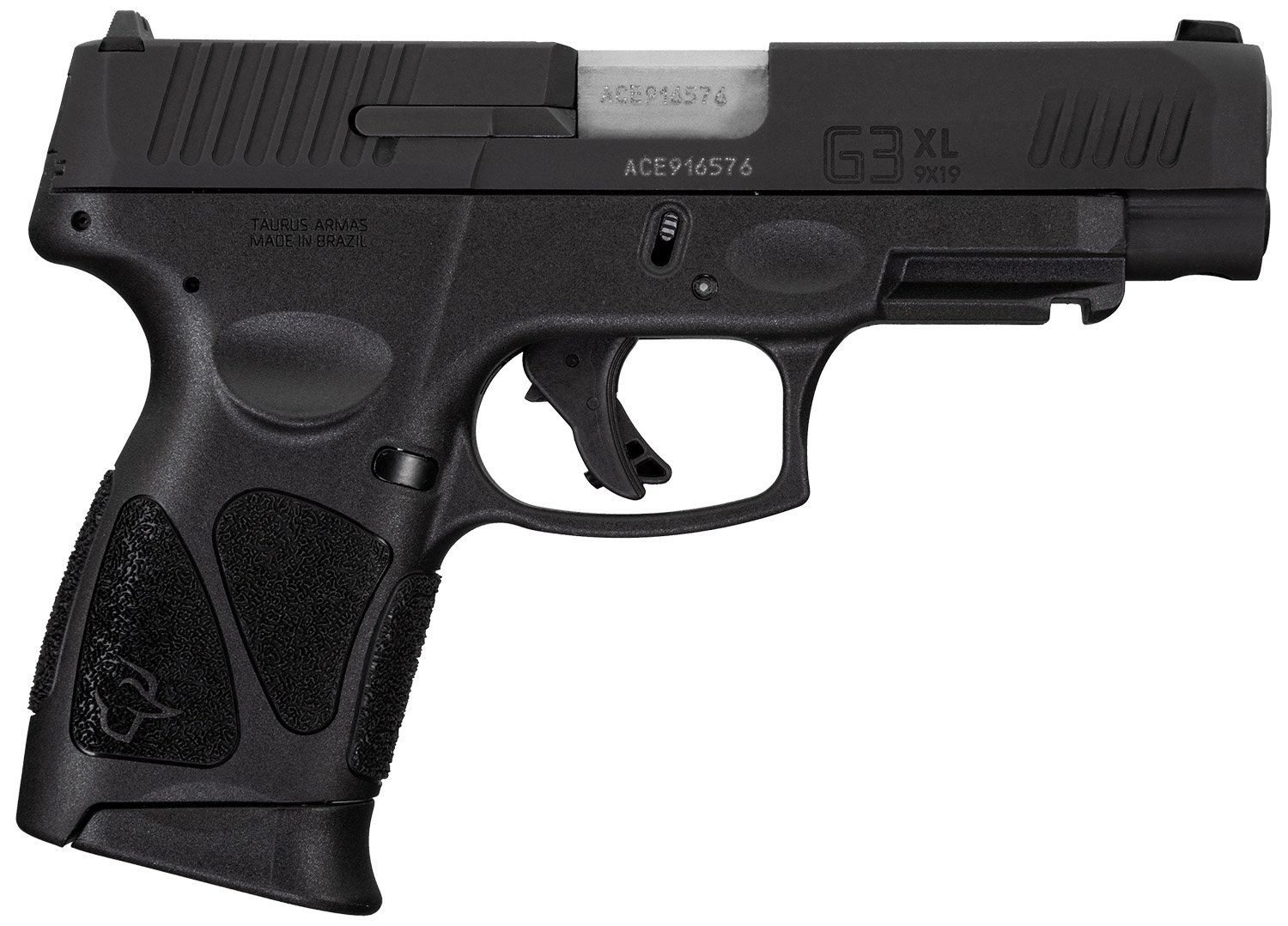 Taurus G3XL Compact 9mm Pistol - Matte Stainless Steel