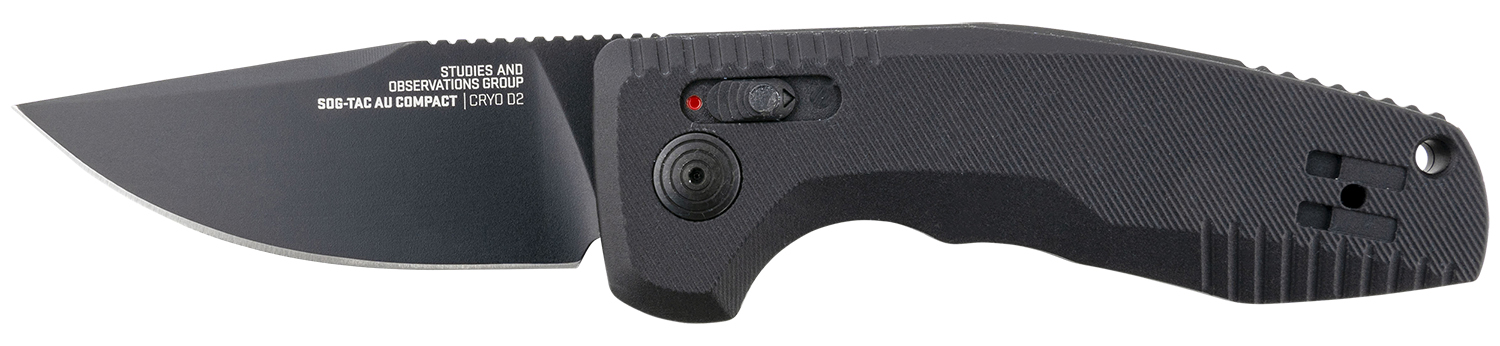 SOG-TAC Auto Compact Folding Knife - 2.94" Cryo D2 Blade