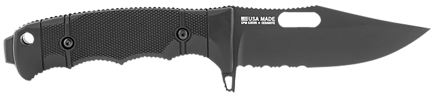 S.O.G SEAL FX 4.30" Part Serrated Fixed Blade Knife