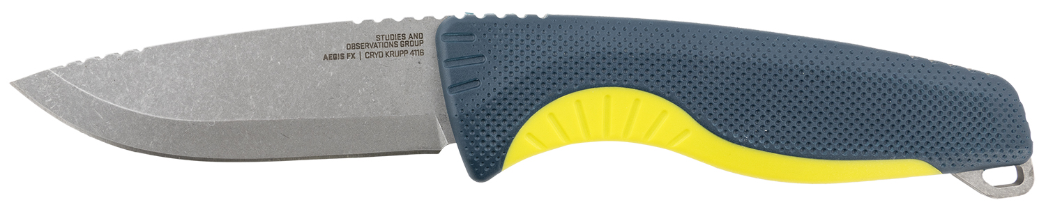 S.O.G Aegis FX 3.70" Fixed Blade Knife with Sheath