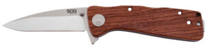 SOG Twitch II Wood Handle Pocket Knife