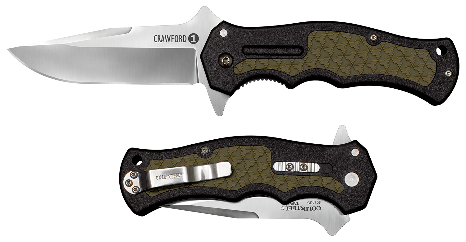 Cold Steel Crawford 1 Folding Knife 3.50" Blade