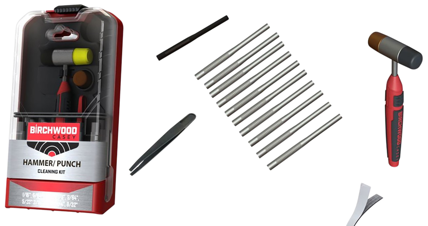 Birchwood Casey Hammer & Punch Kit - 19-Piece Gunsmith Set