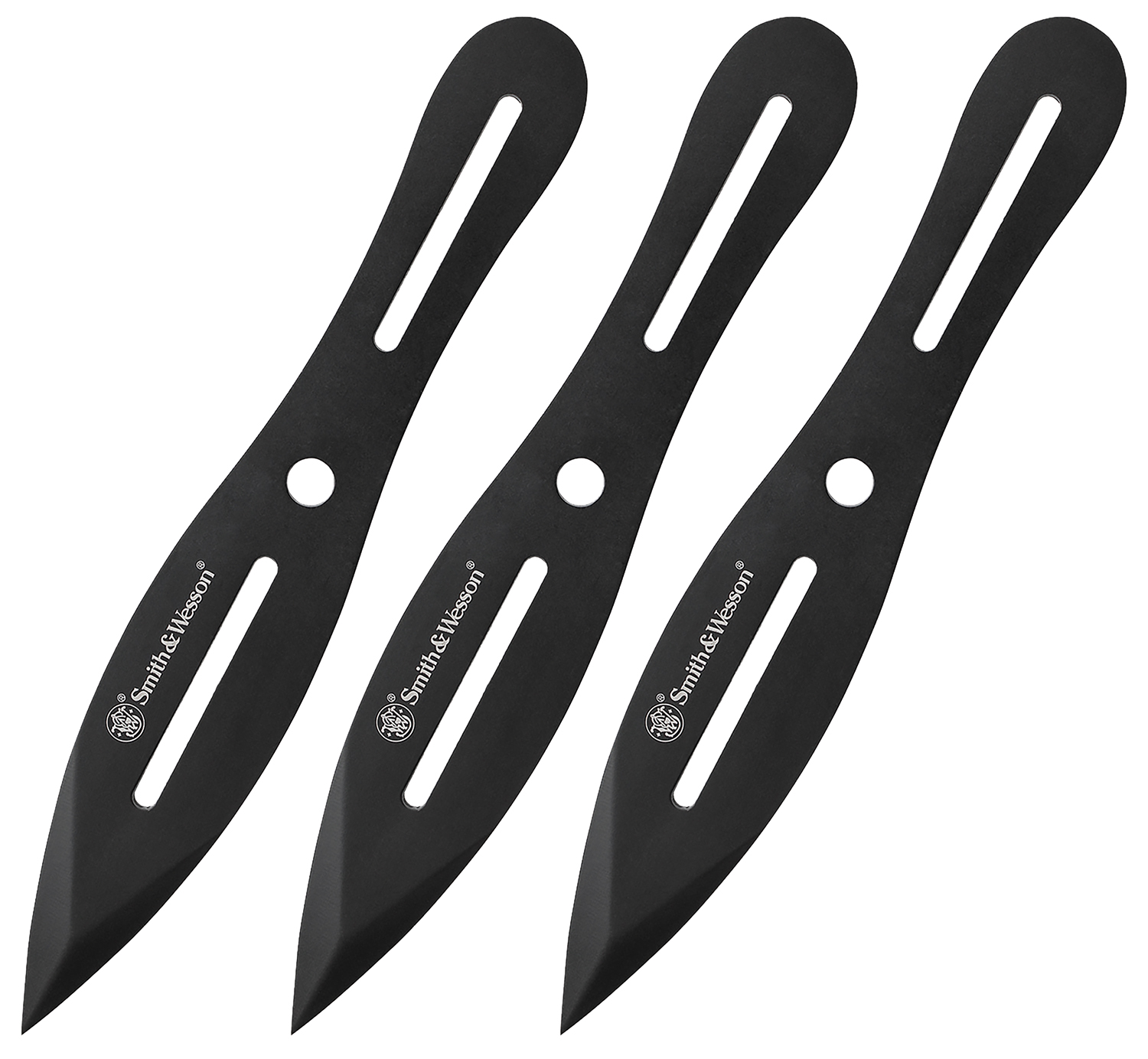 Smith & Wesson Bullseye Throwing Knives Set 8" - 3 Pack