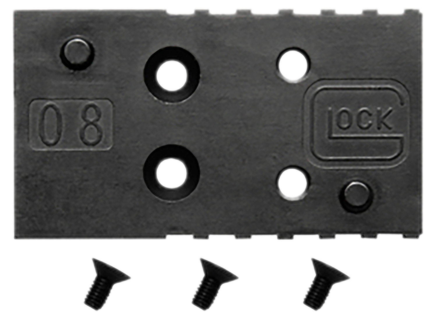 Glock MOS Adapter Plate 08 Set - Black