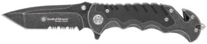 Smith & Wesson Border Guard Folding Knife - 3.5" Blade