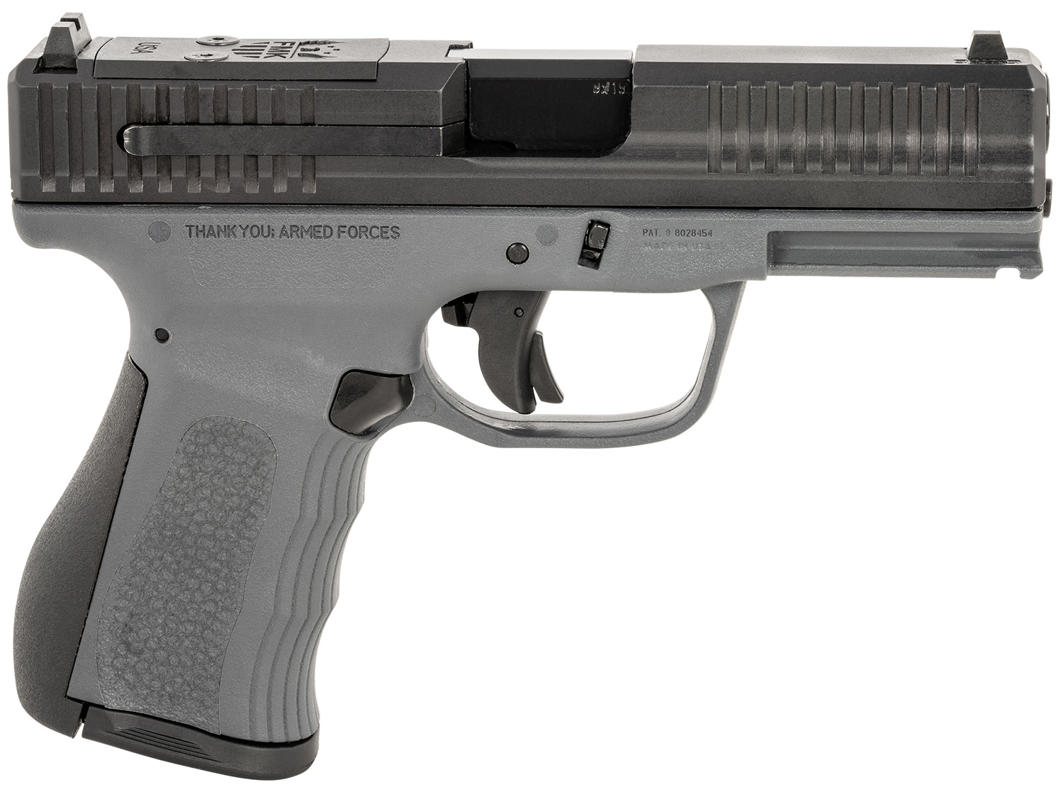 FMK G3 9mm Luger Handgun with Optic Ready Slide - 14+1 Capacity
