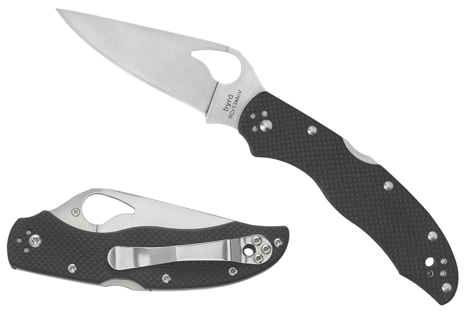 Spyderco Harrier 2 Folding Knife - 3.39" Serrated Blade