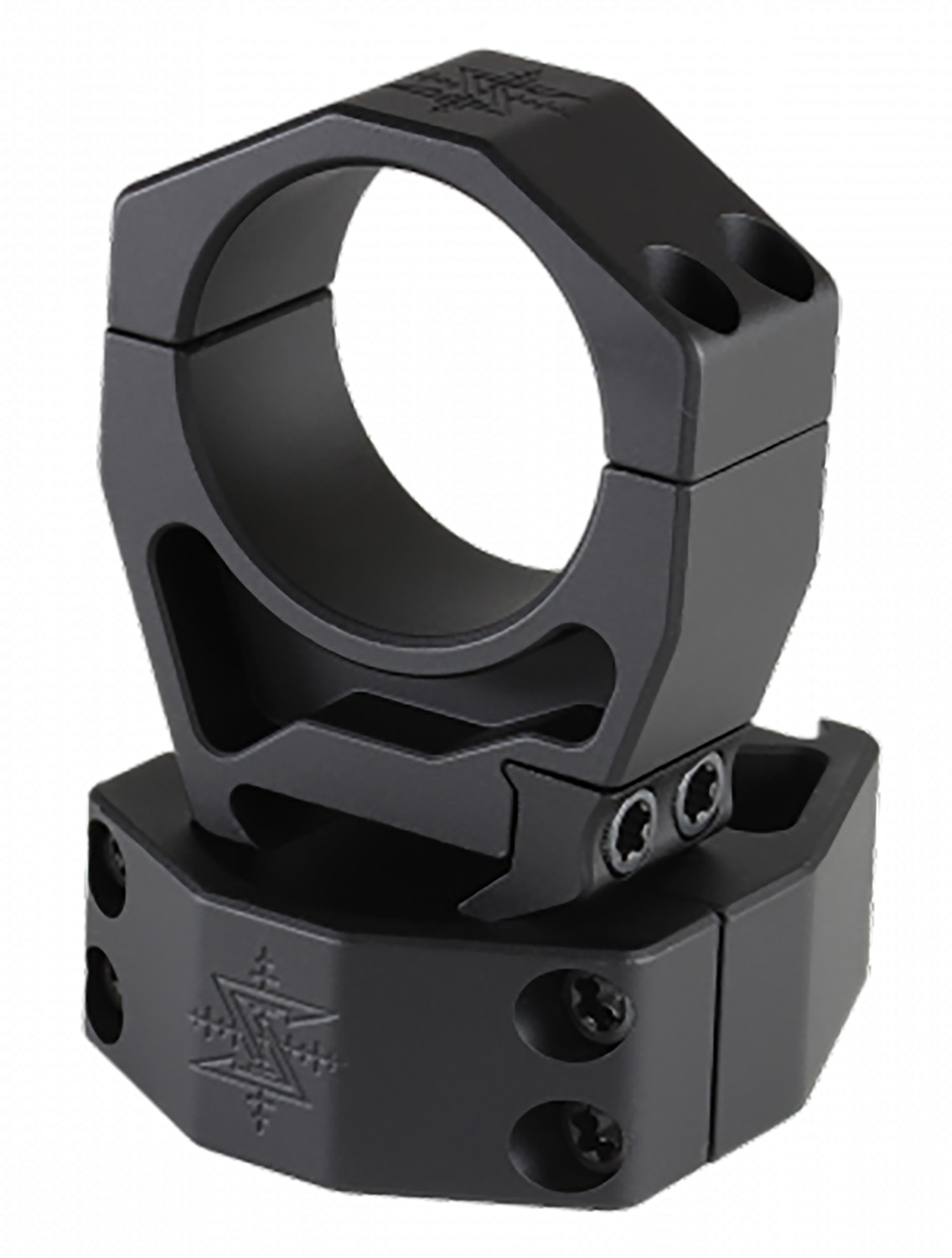 Seekins Precision 0010640006 Scope Rings Matte Black 35mm Extra High