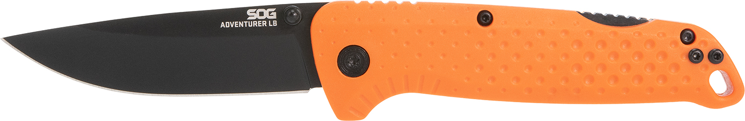 S.O.G Adventure LB 3.50" Folding Knife - Blaze Orange