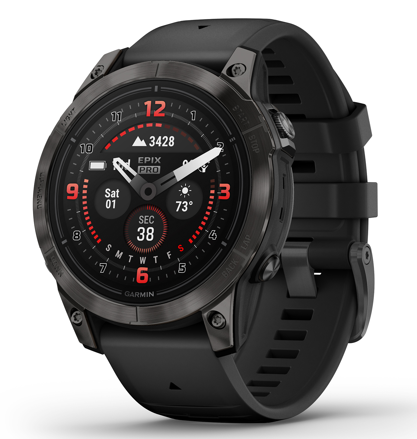 Garmin epix Pro Gen 2 Sapphire GPS Watch, 47mm Black