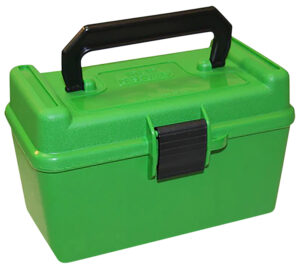 MTM Deluxe Ammo Box for 300 WSM/300 RUM - 50rd Green