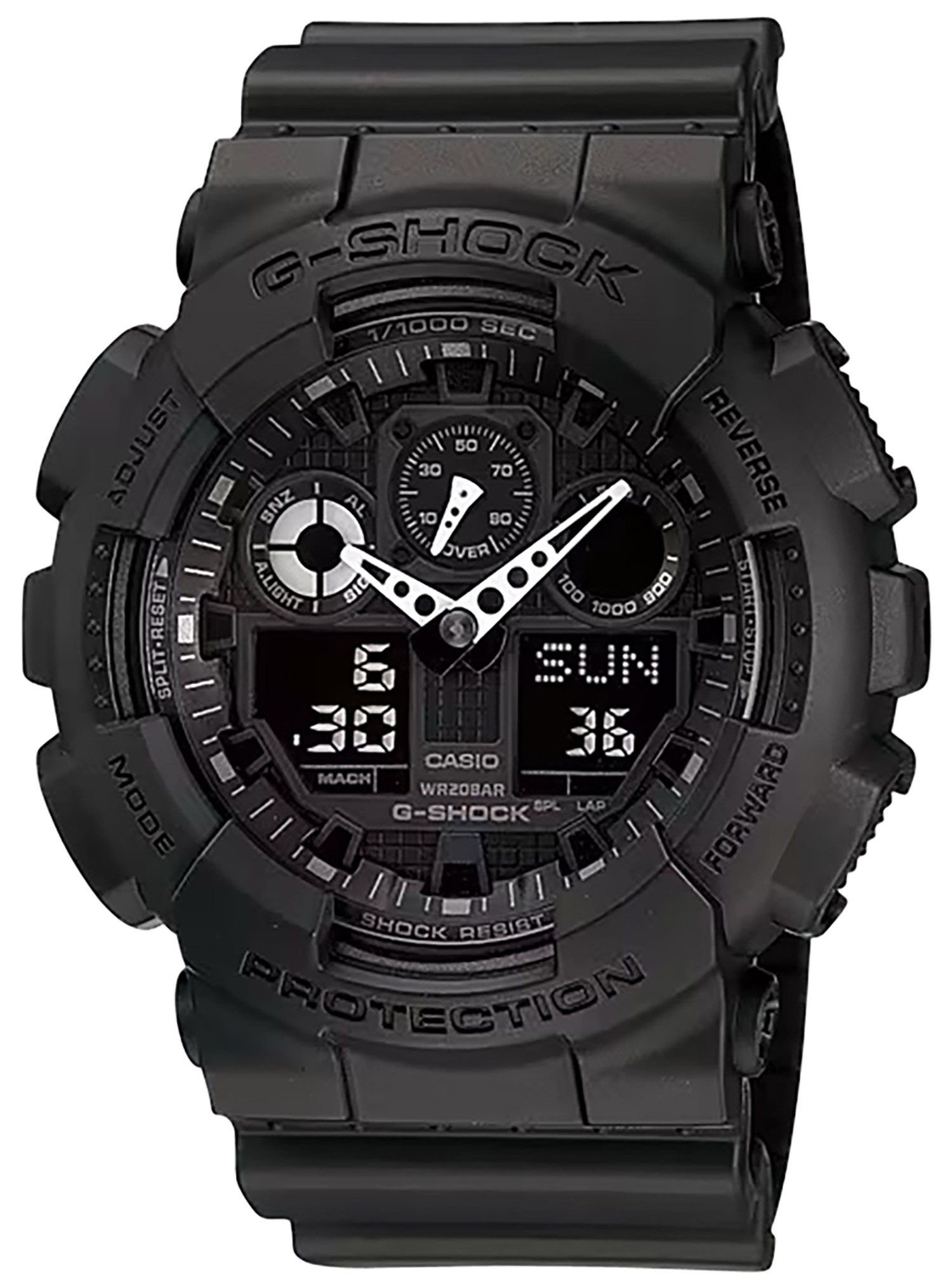 G-SHOCK GA1001A1 Tactical XL 52mm Watch with Stopwatch