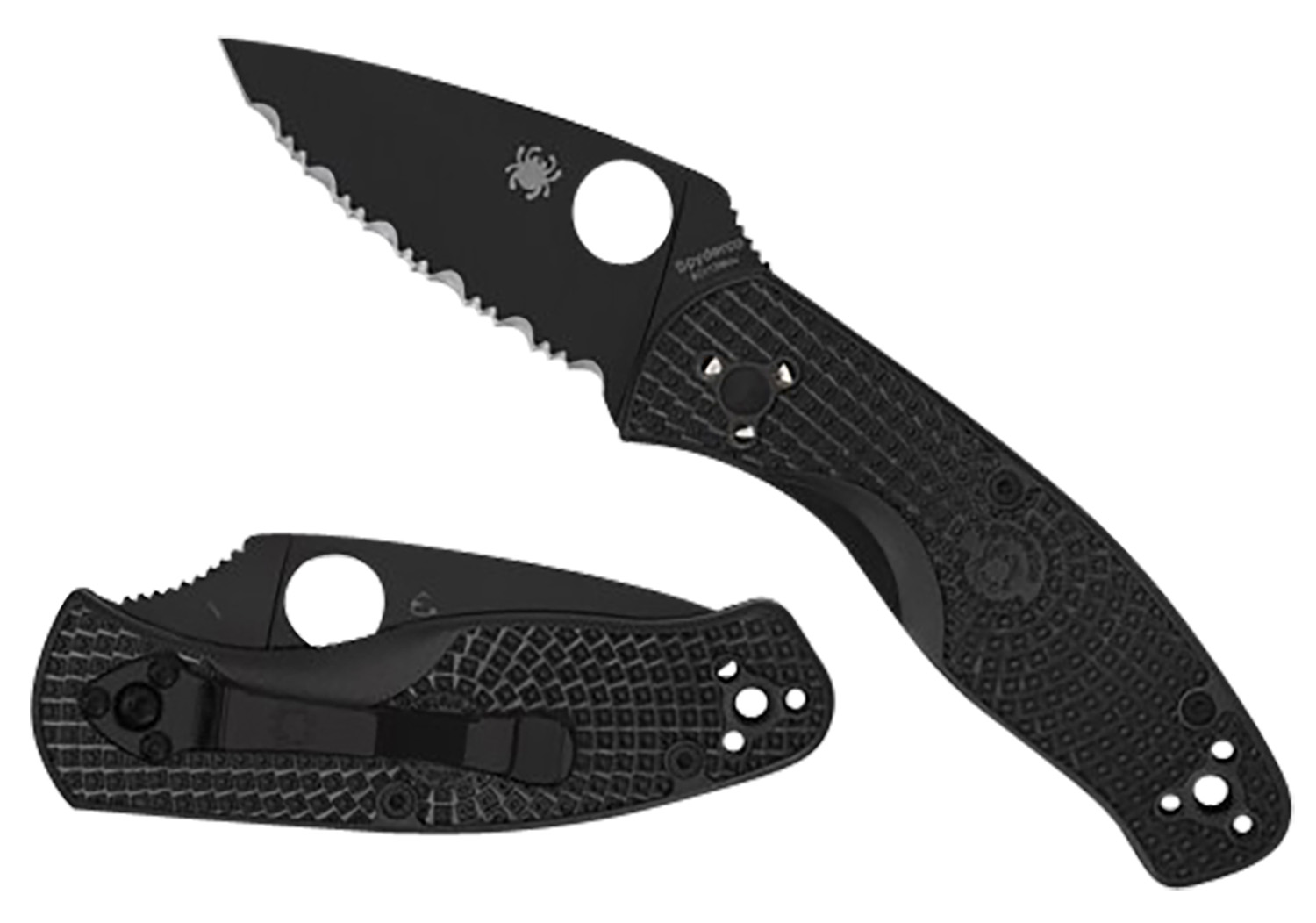 Spyderco Persistence Lightweight Black Pocket Knife