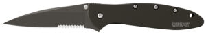 Kershaw Leek 1660CKTST Black Serrated Folding Knife
