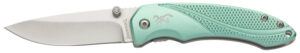 Browning Allure Mint Green EDC Pocket Knife 2.88" Blade