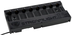 Streamlight 8-Unit Bank Charger for SL-59/CR123A Batteries