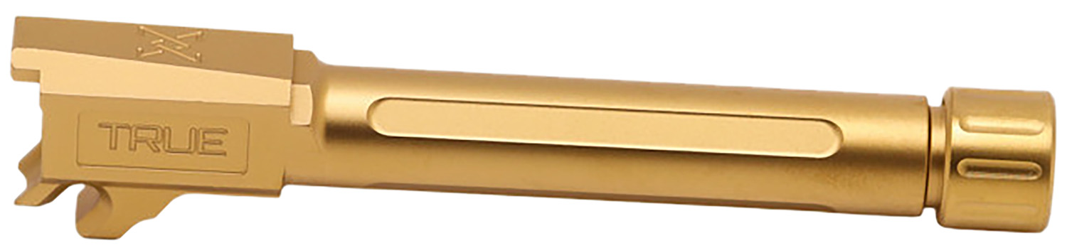 True Precision 9mm Barrel for Sig P365XL, Gold, 3.70"