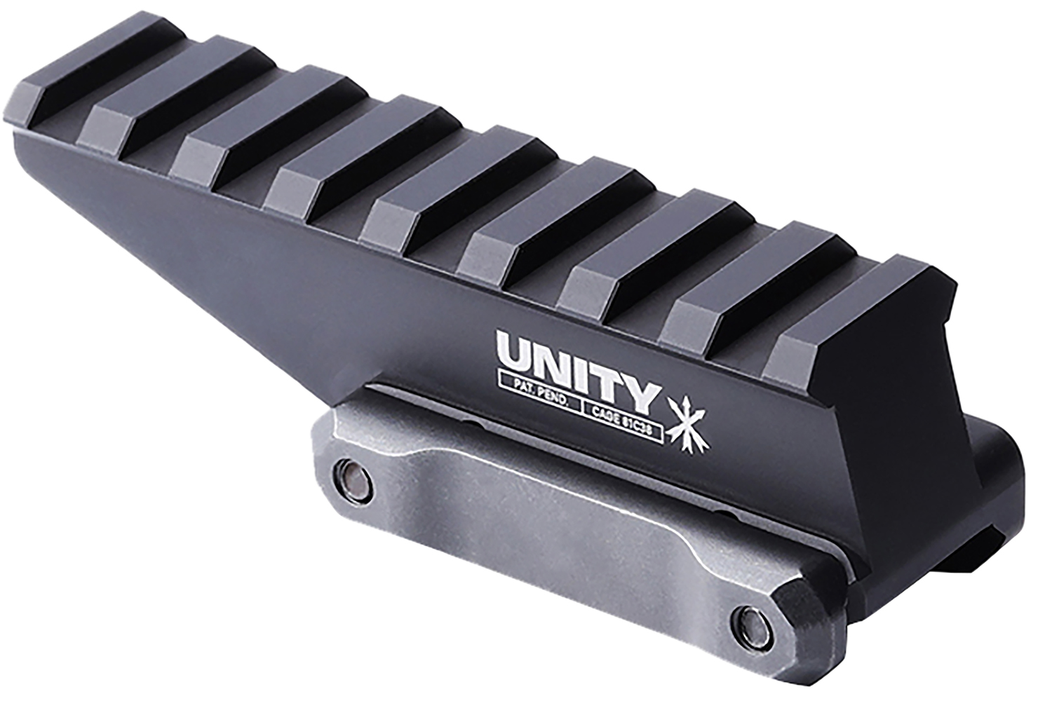 Unity Tactical FAST Absolute Riser - Black Anodized