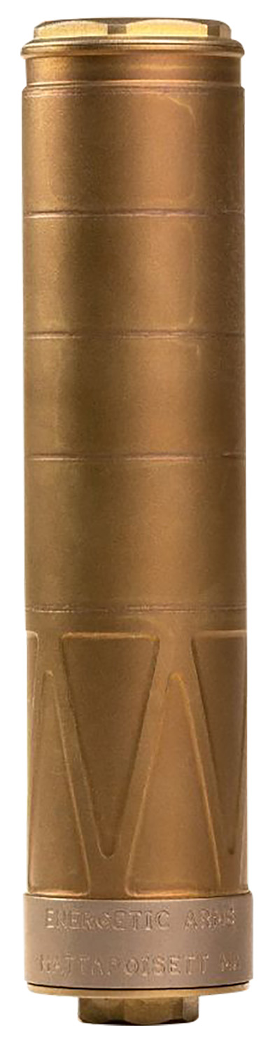 Energetic Armament Sonus 9mm Suppressor 1/2x28 Burnt Bronze