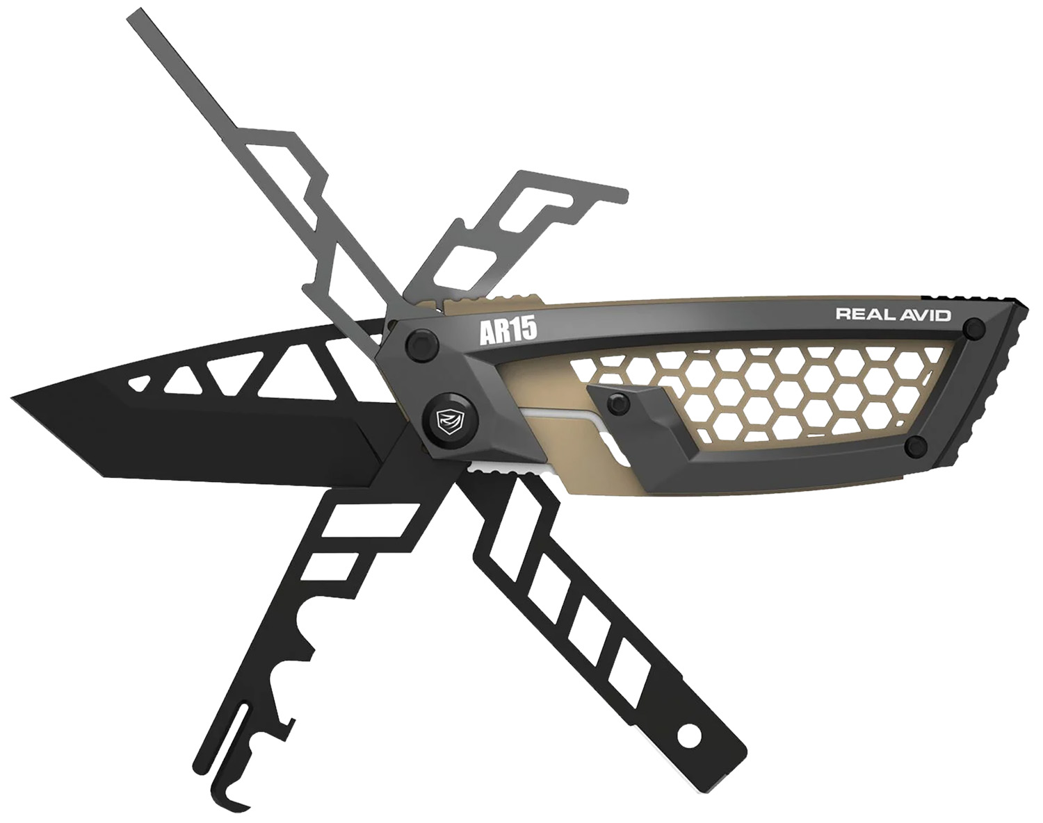Real Avid Gun Tool Edge AR-15 Multi-Tool - Stainless Steel