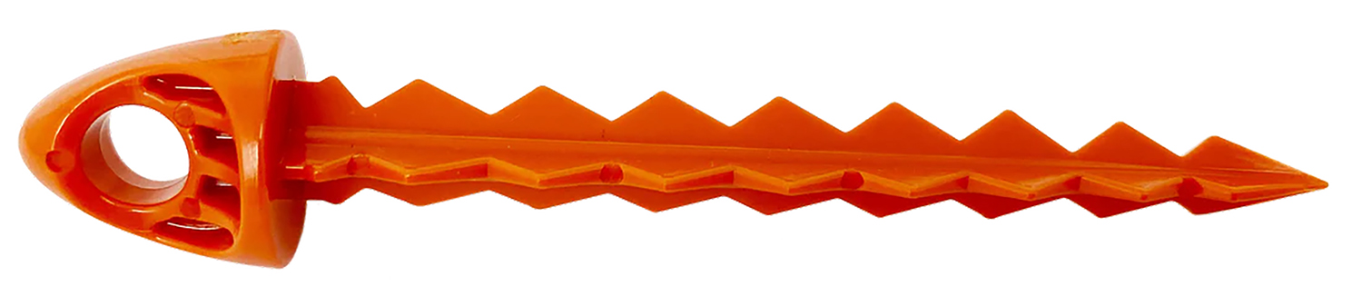 Targettack Llc  Targettack  Orange Polycarbonate Plastic 3" For Paper/Vinyl Targets 12 Pack