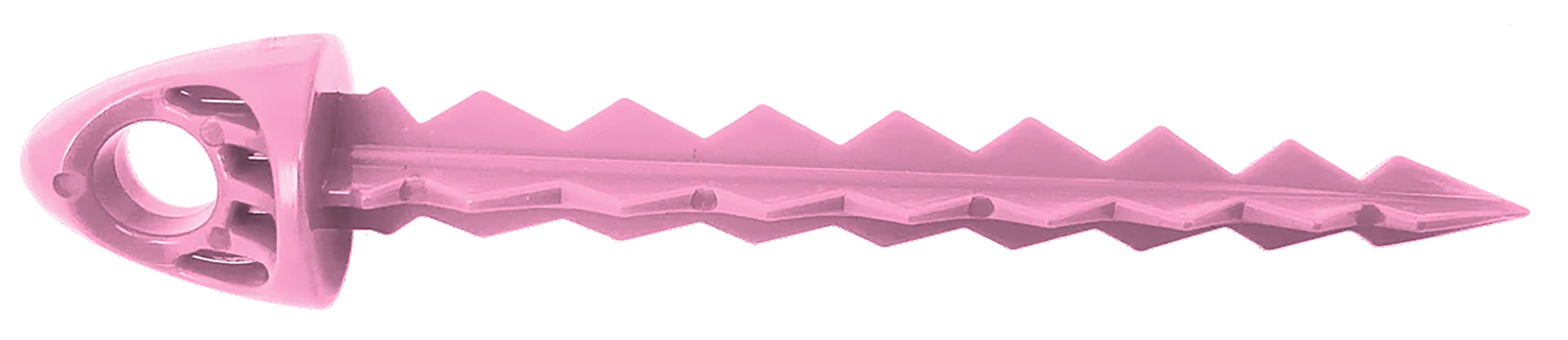 Targettack Llc  Targettack  Pink Polycarbonate Plastic 3" For Paper/Vinyl Targets 12 Pack