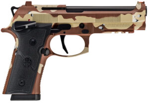 Beretta 92XI SAO 9mm Pistol with Camo Finish