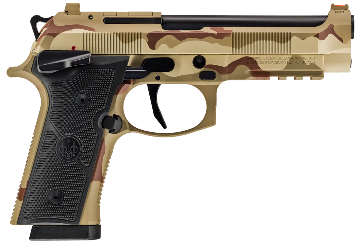 Beretta 92XI SAO 9mm Desert Camo Pistol