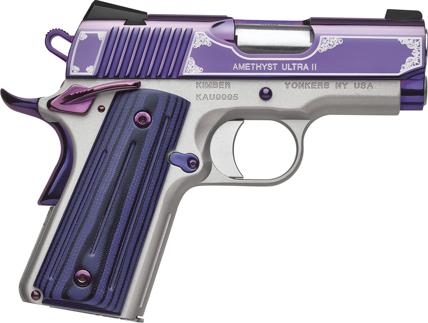Kimber Ultra II 9mm Pistol with Amethyst Slide